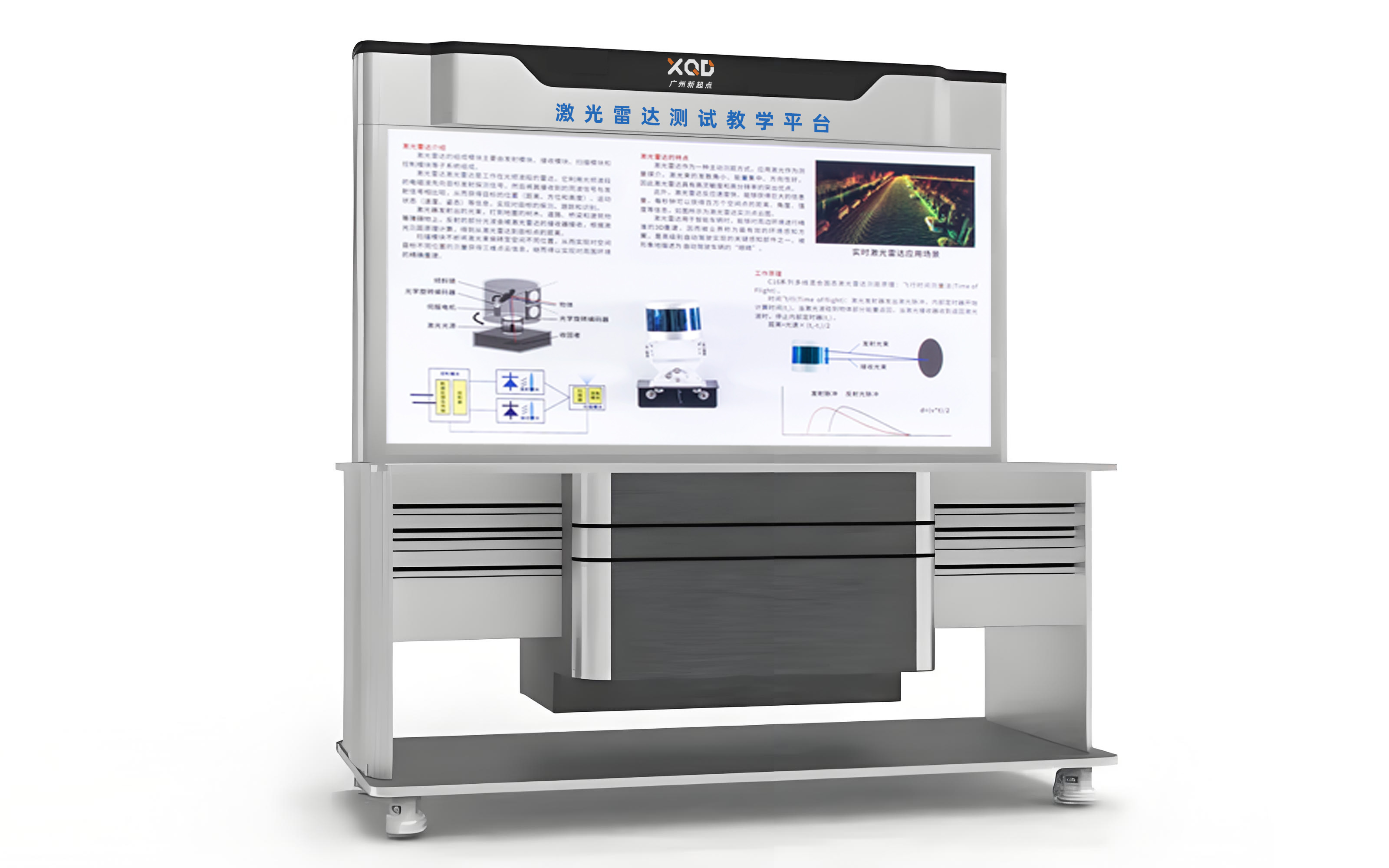 LiDAR teaching and training platform