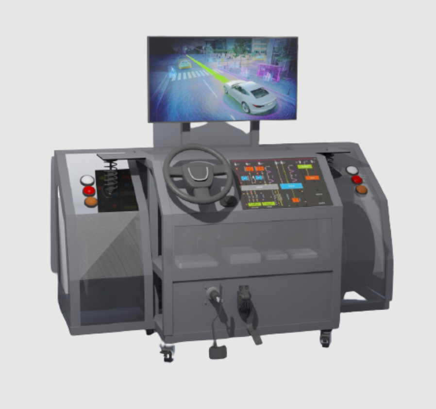 Wire-controlled chassis teaching and training platform