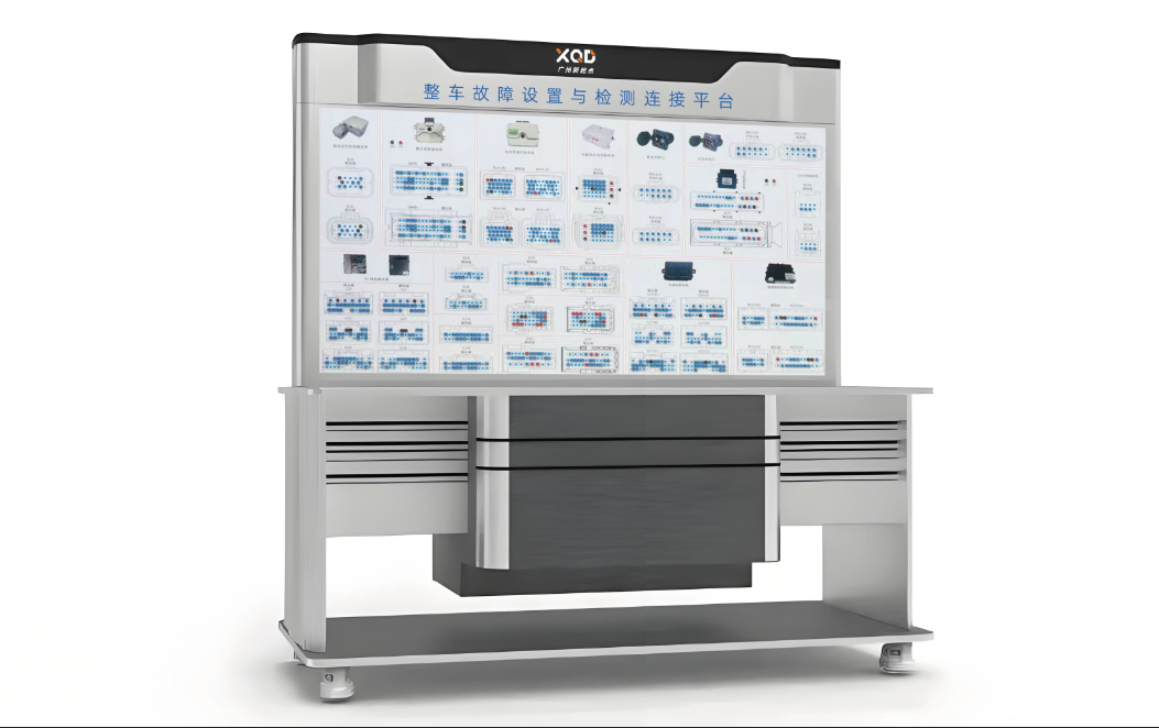 New energy vehicle fault detection teaching platform